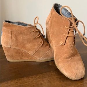 TOMS Ankle Boot Wedges